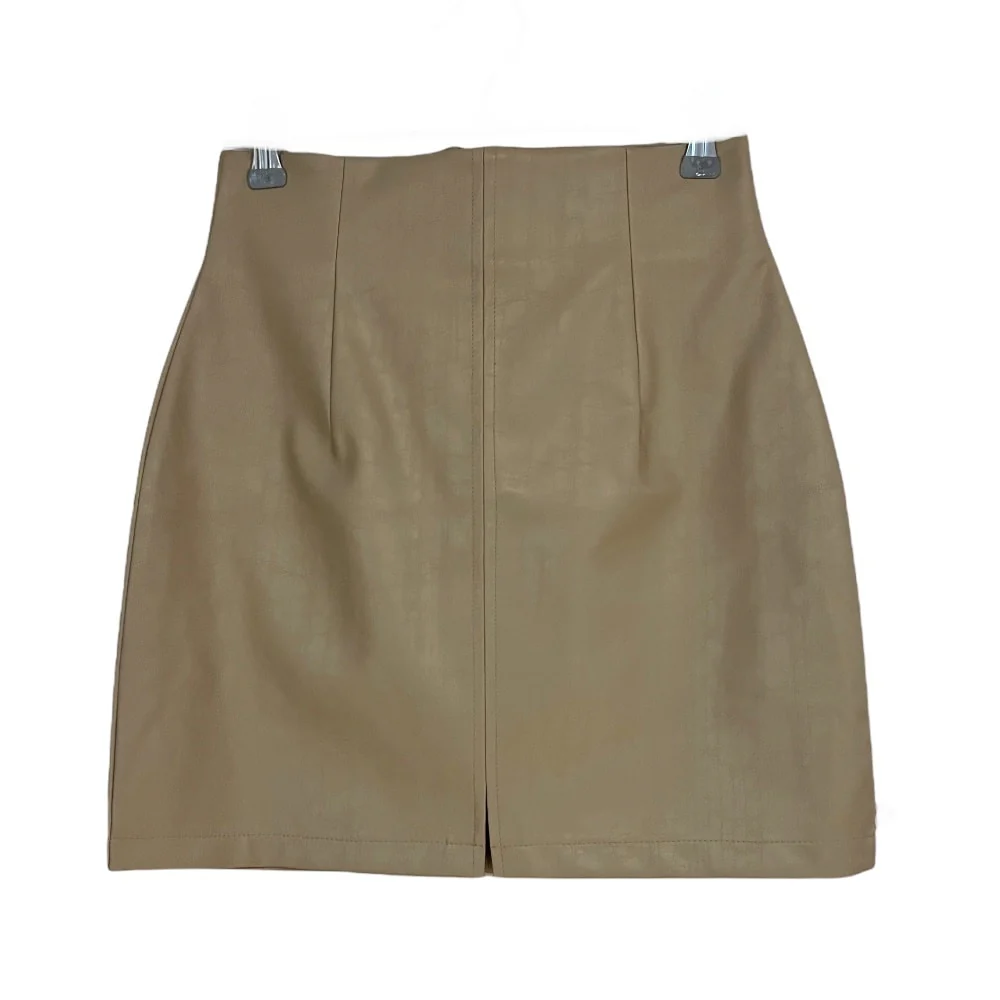 Faux Leather Skirt #Original Kpop #121662 - Image 6