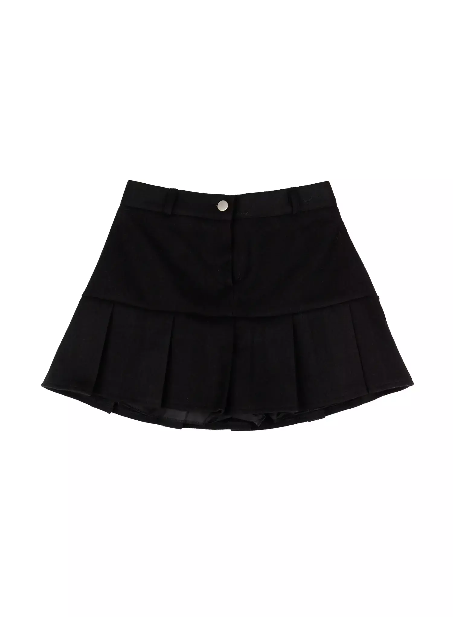 Fleece Pleated Mini Skirt IJ516 - Image 14