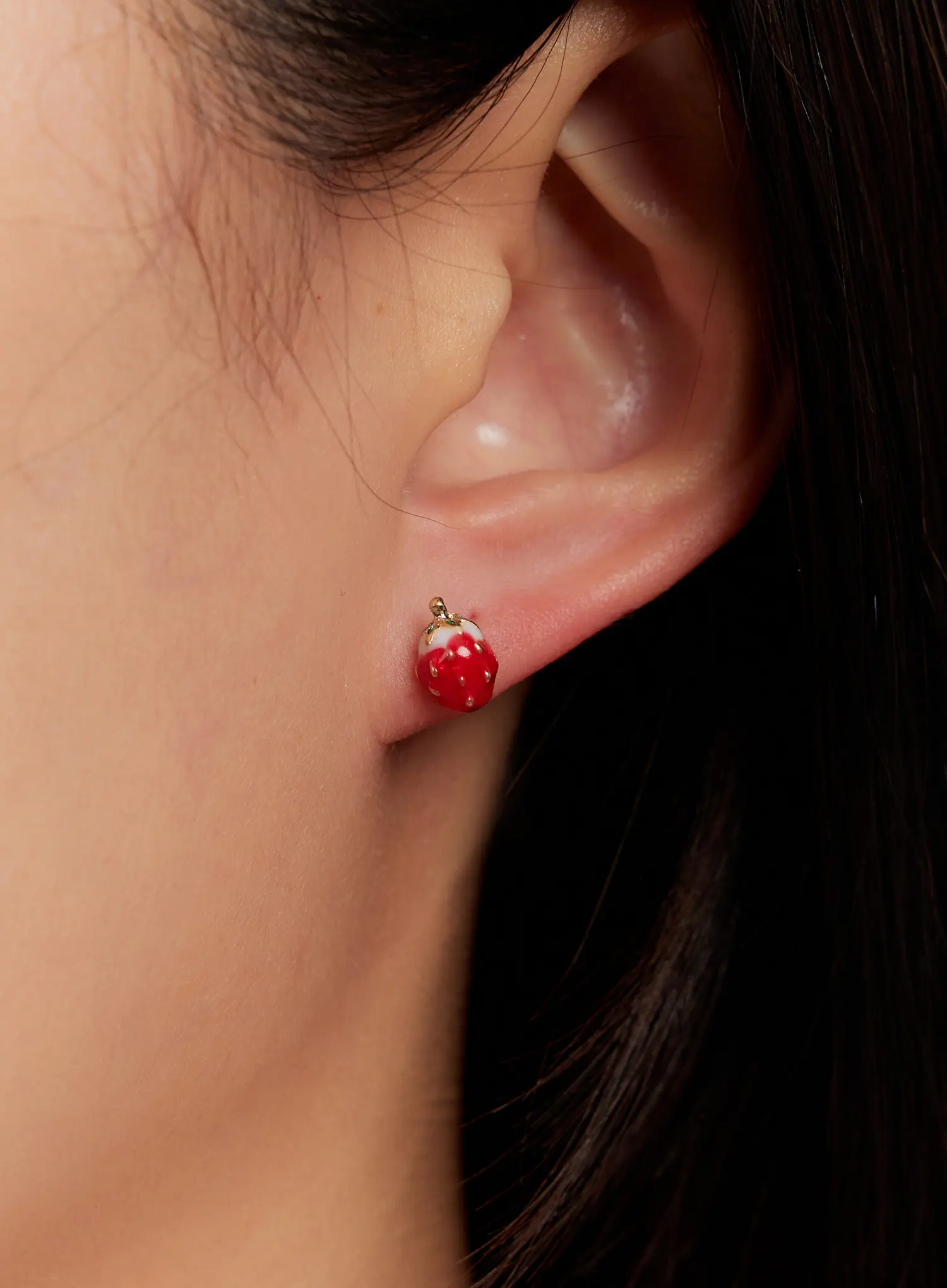 Floral Bunny Stud Earrings IO527 - Image 7