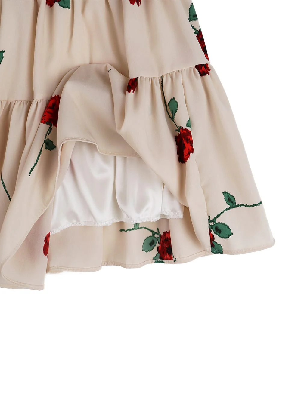 Floral Graphic Flare Mini Skirt OF428 - Image 9