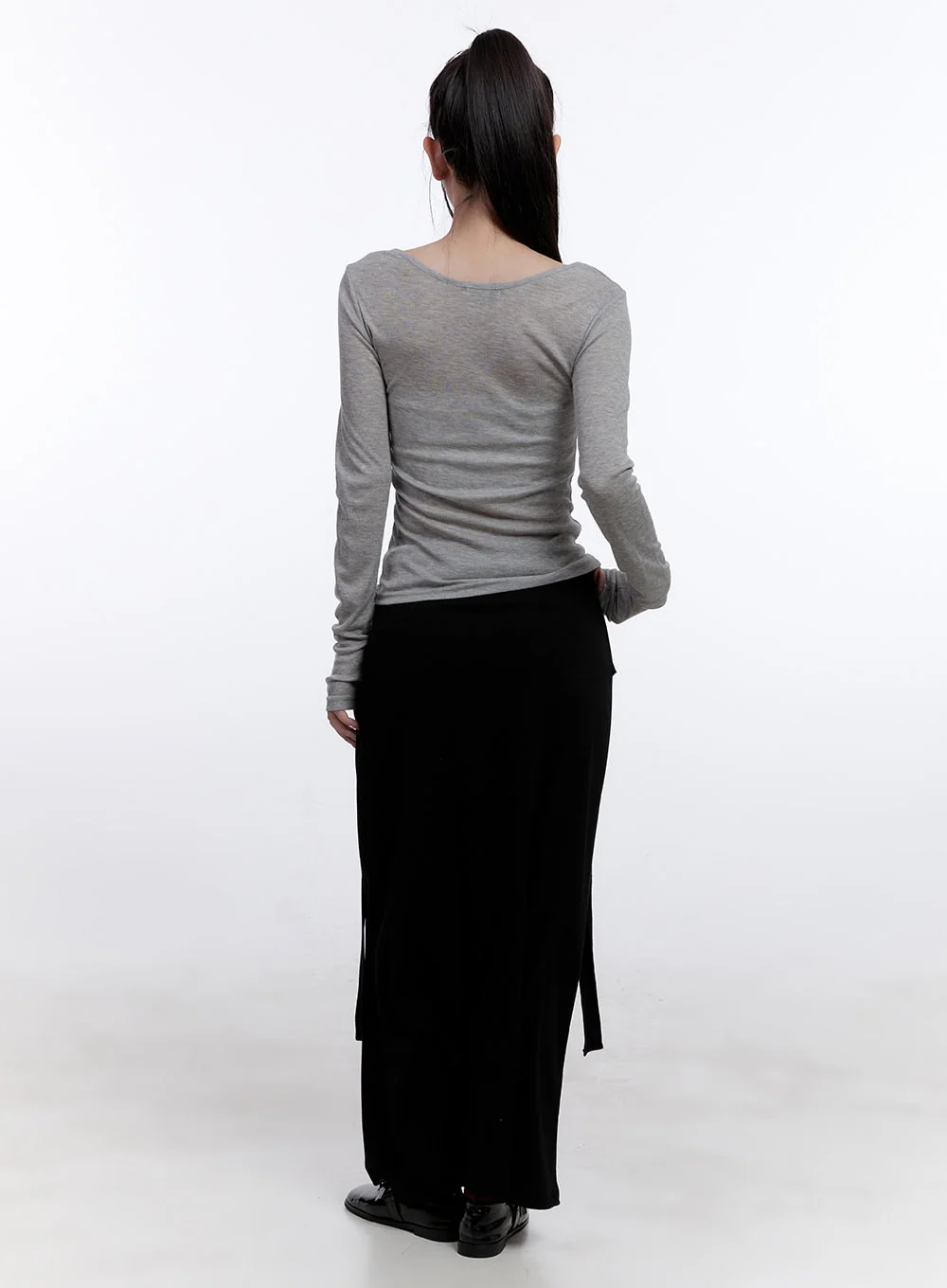 Floral Graphic Slim-Fit Top CJ511 - Image 4
