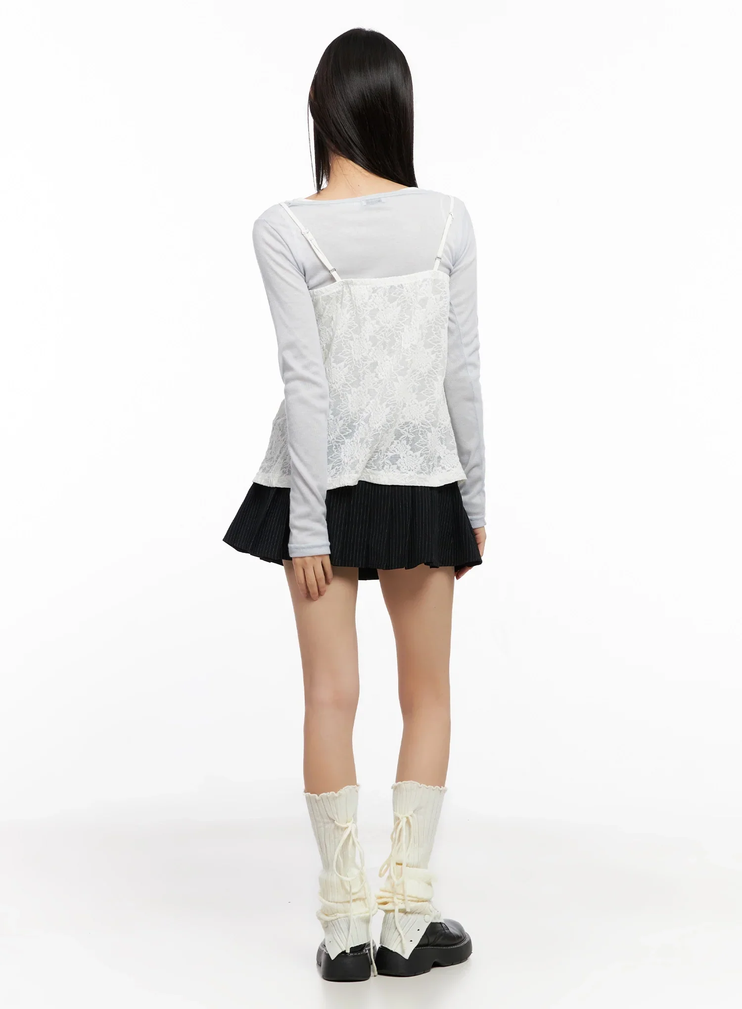 Floral Lace Camisole IN503 - Image 11
