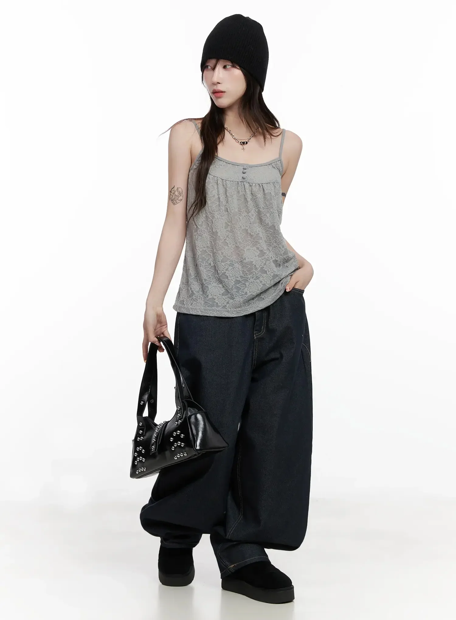 Floral Lace Camisole IN503 - Image 13