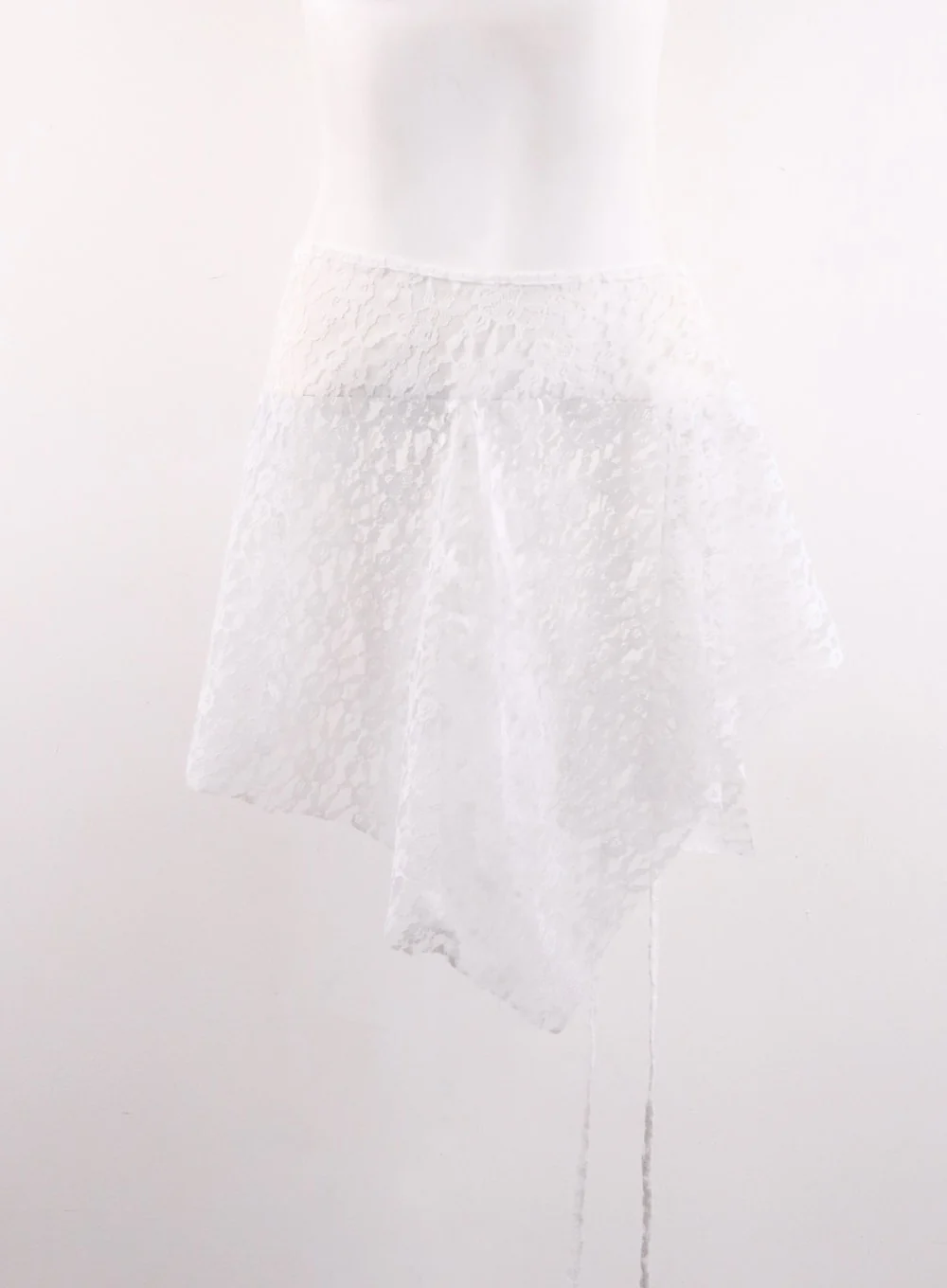 Floral Lace Mini Wrap Skirt CF401 - Image 10