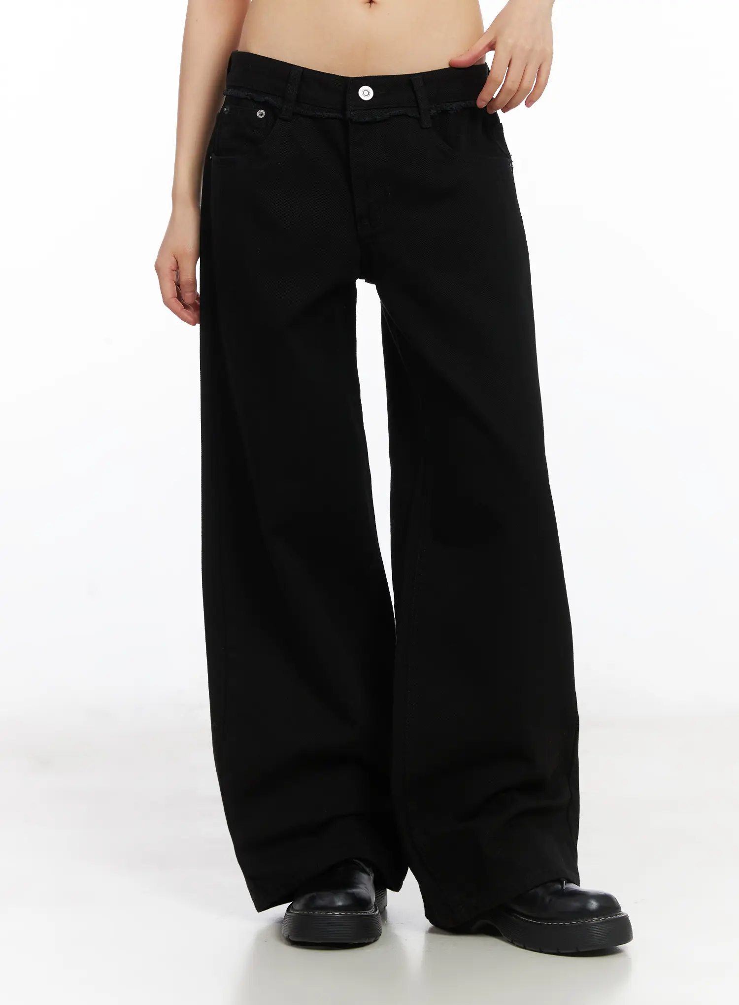Floral Pocket Wide Leg Pants CD522 - Image 9