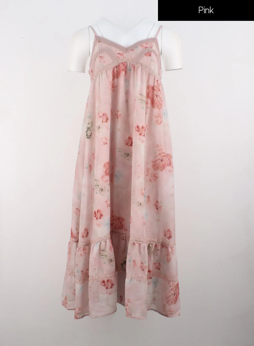 Floral Sleeveless Maxi Dress IS301 - Image 13