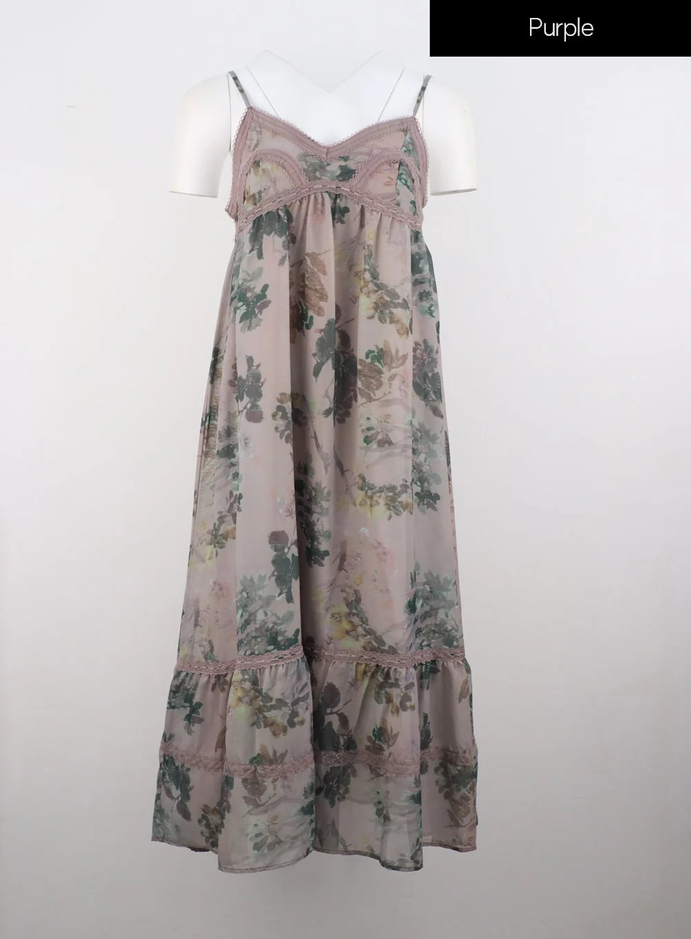 Floral Sleeveless Maxi Dress IS301 - Image 14