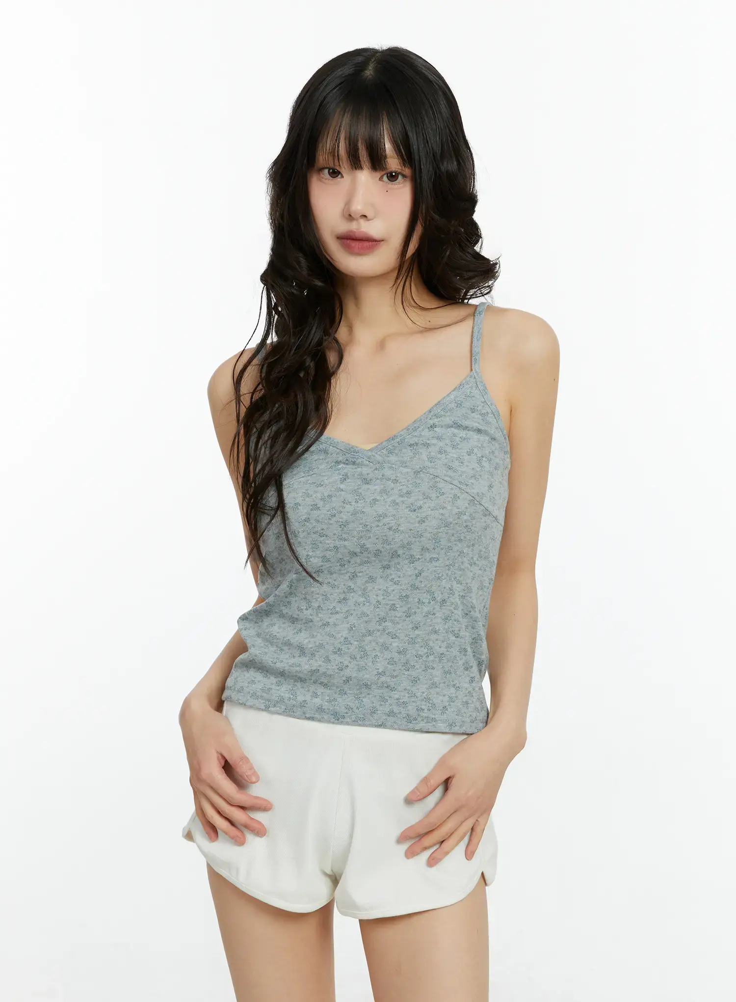 Floral V-Neck Camisole CF509 - Image 10