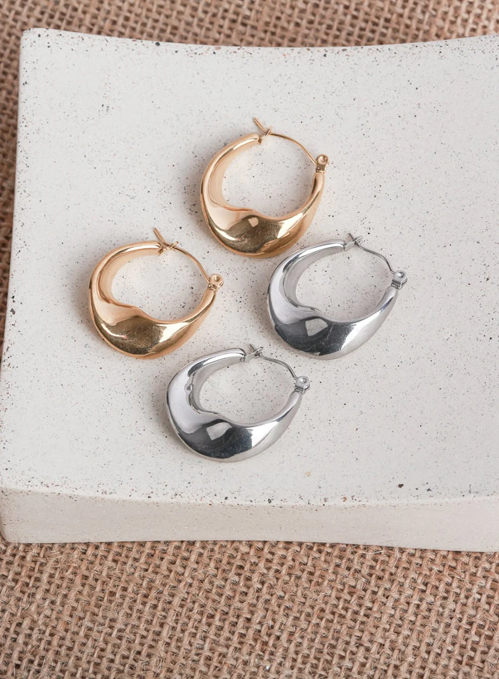 Flow Bold Earrings IL404 - Image 2