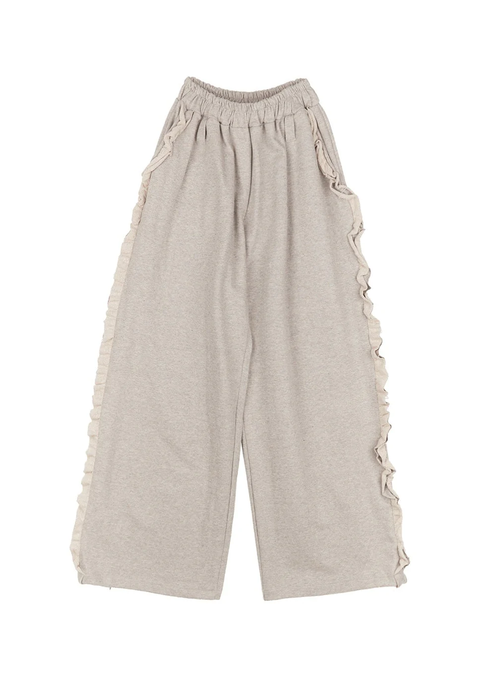 Frill Wide-Leg Sweatpants IM525 - Image 16