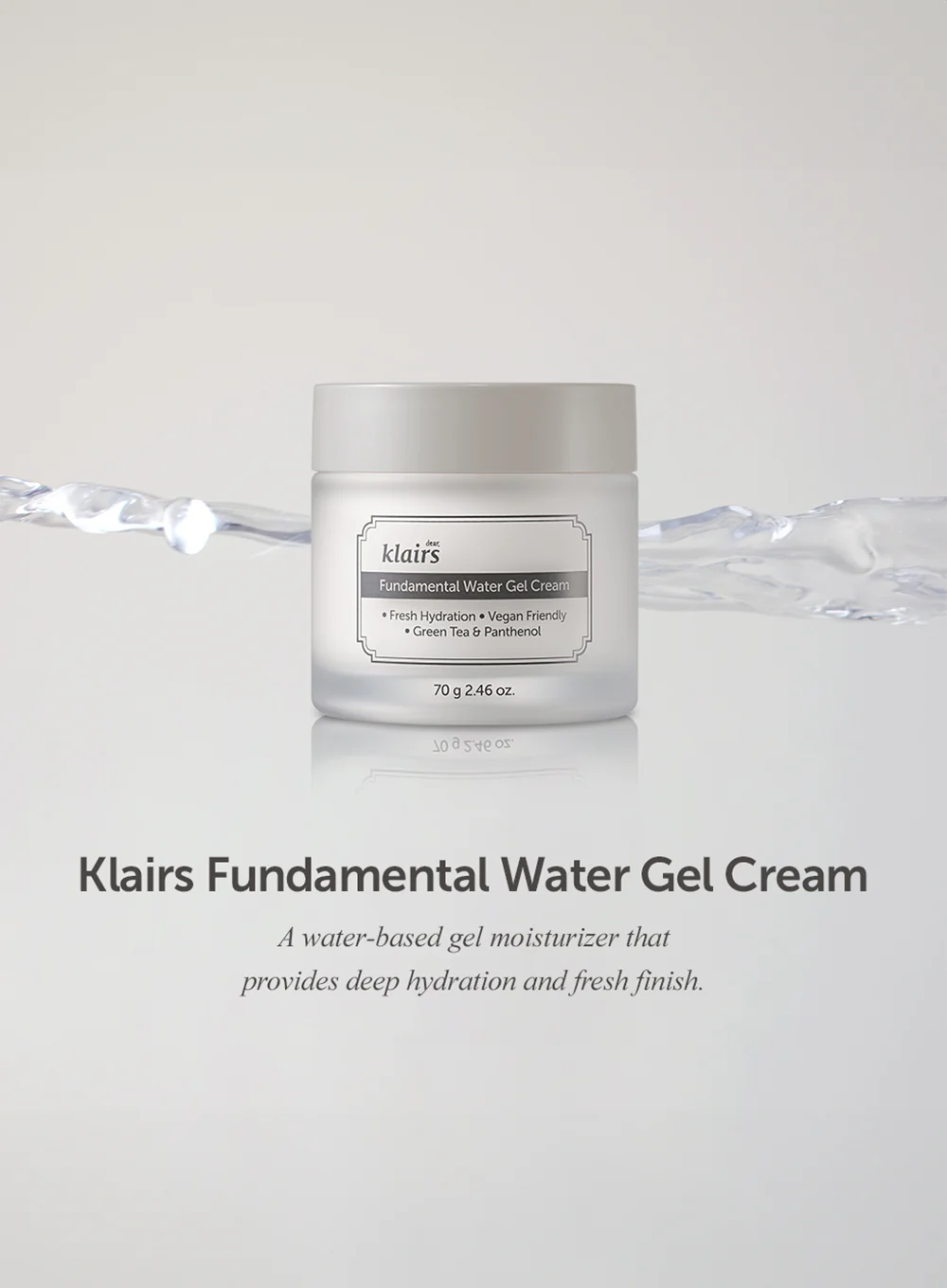 Fundamental Water Gel Cream (70g) - Image 3