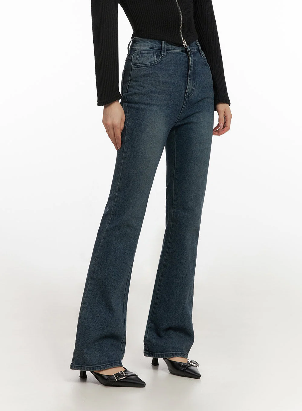 Gabriella Slim-Fit Bootcut Jeans ID431 - Image 5