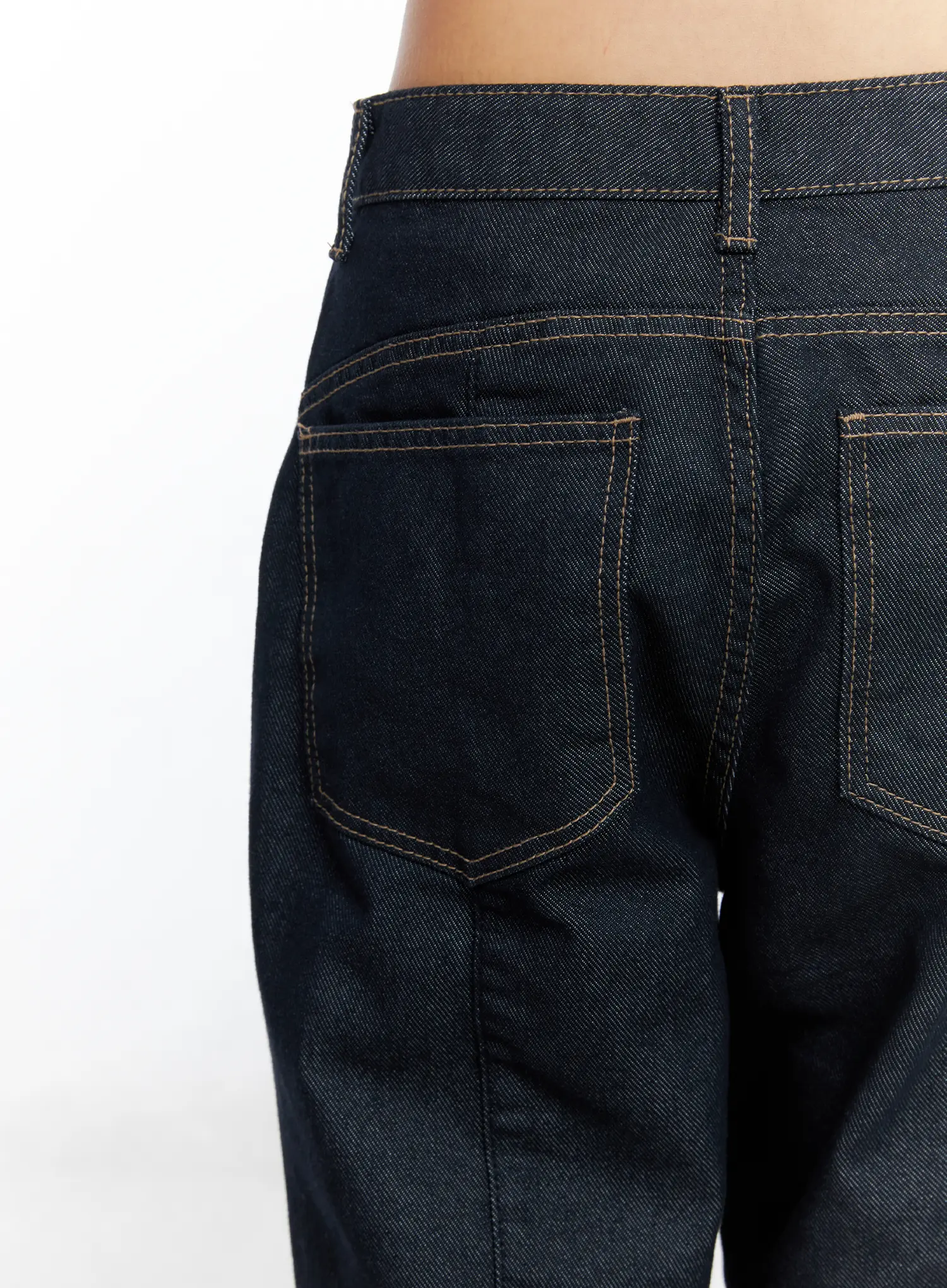 Giada Raw Indigo Wide-Leg Jeans CS505 - Image 9