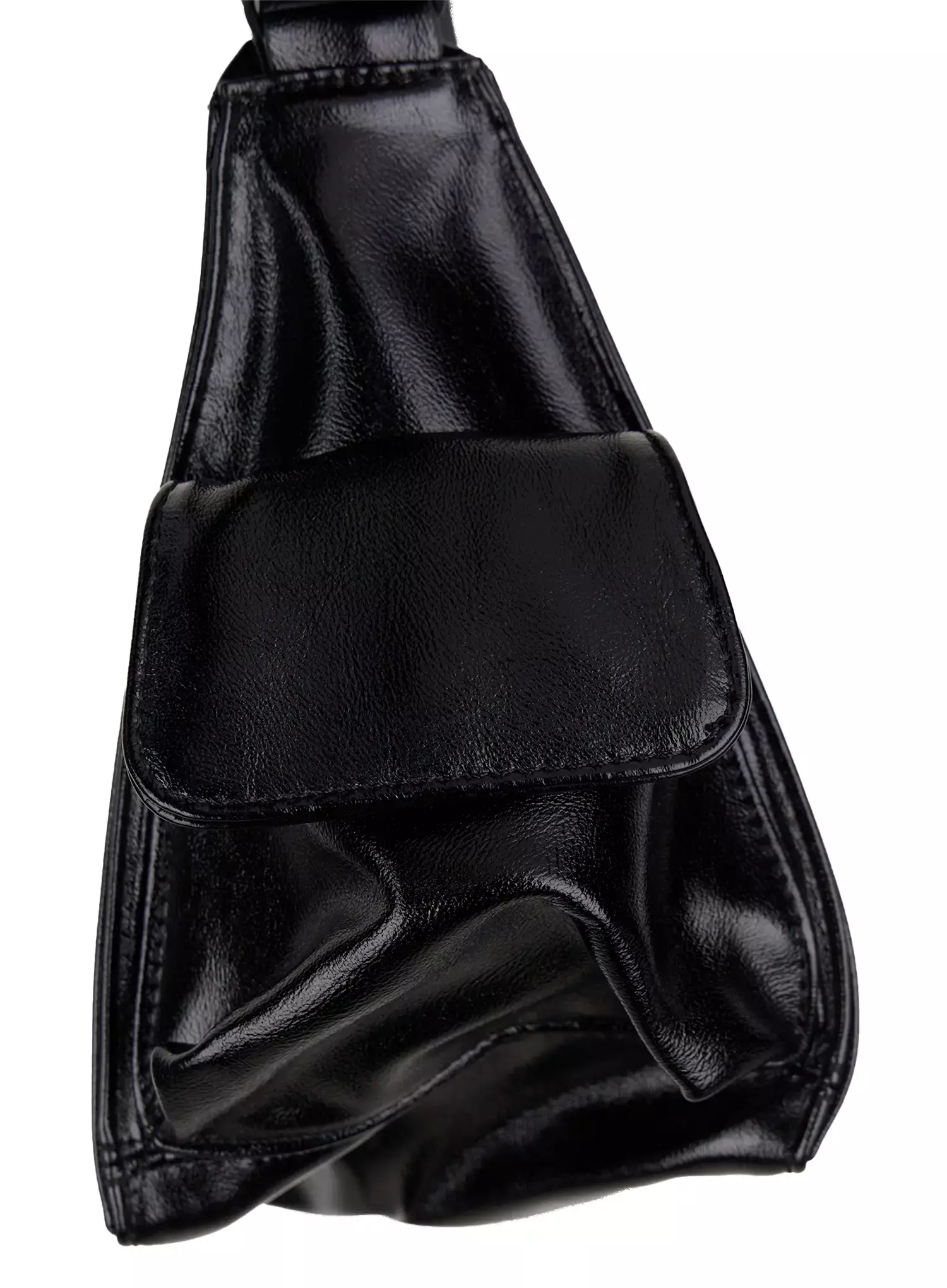 Glossy Pocket Shoulder Bag IM509 - Image 11