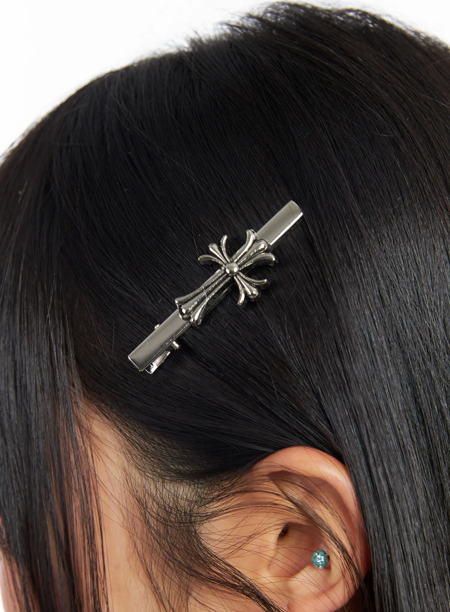 Gothic Cross Hair Clip CF506