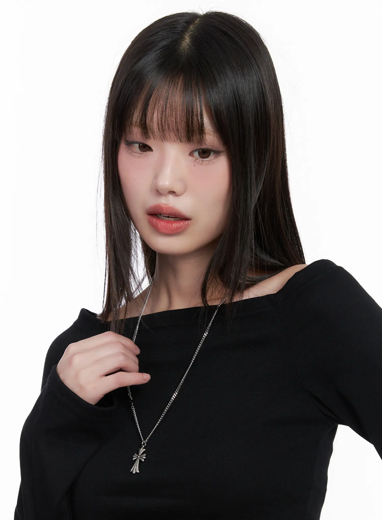 Gothic Pendant Long Chain Necklace CN511 - Image 3