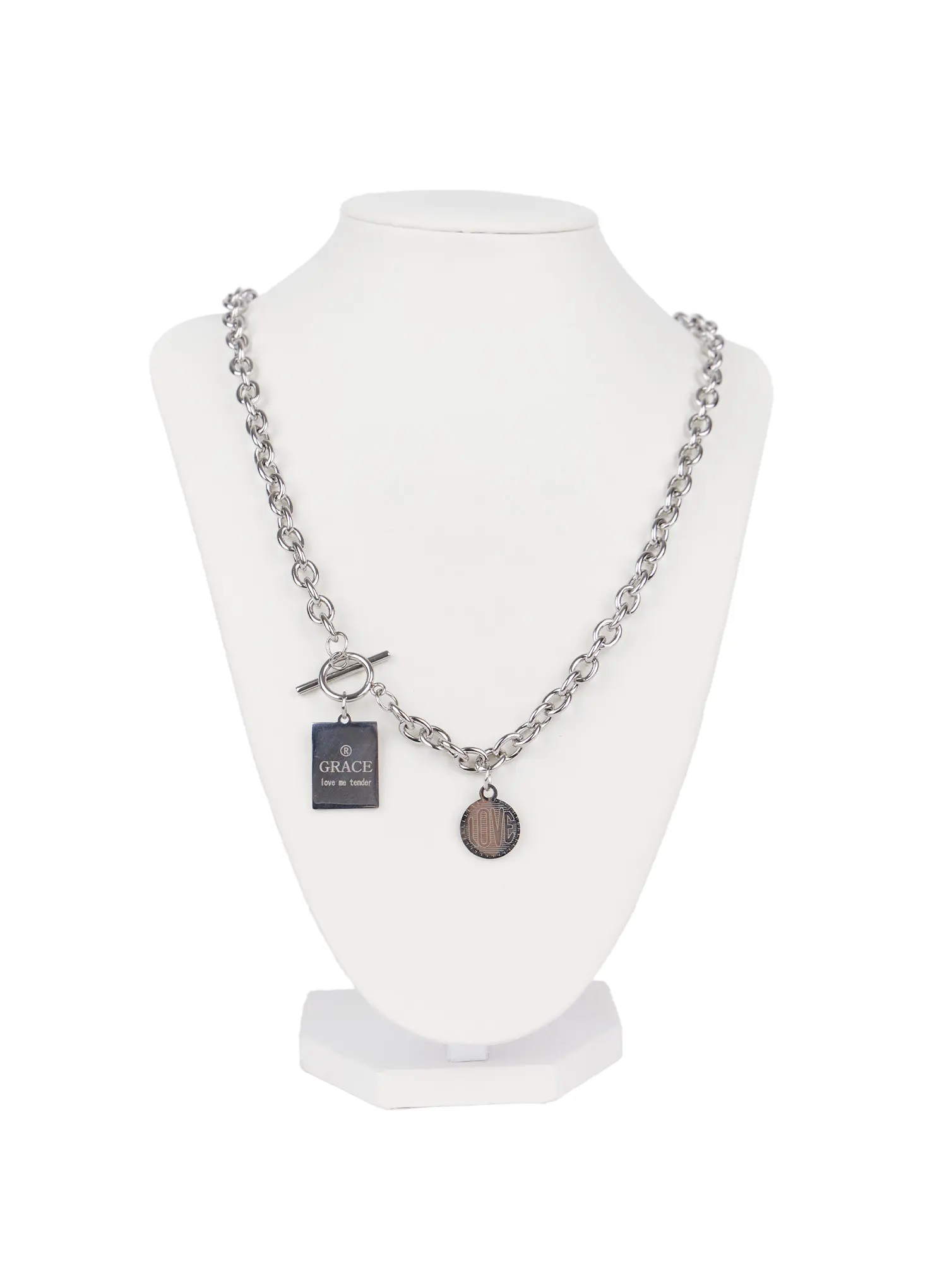 Grace Chain Necklace IN524 - Image 6