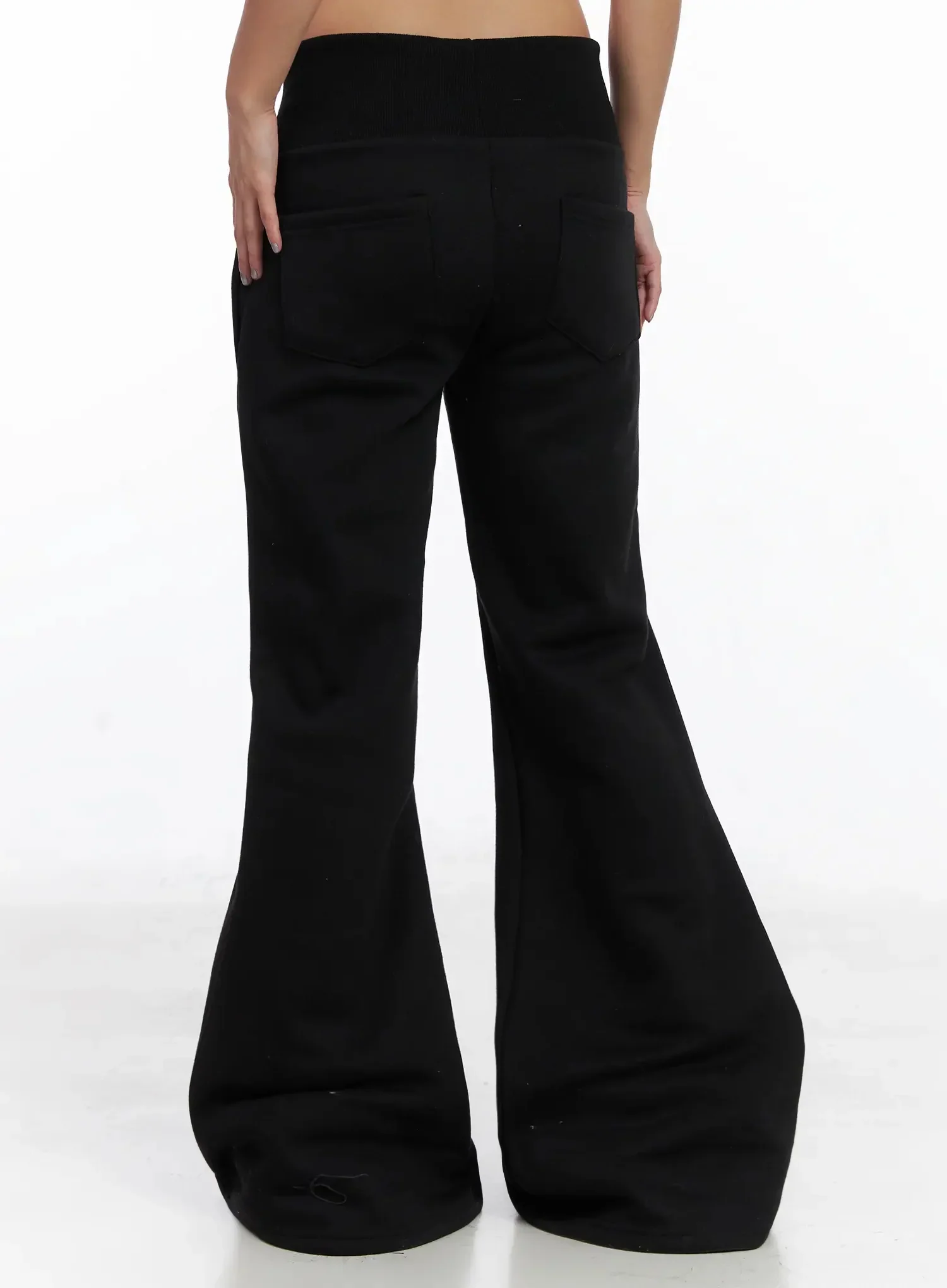 Graphic Bootcut Pants IN528 - Image 11
