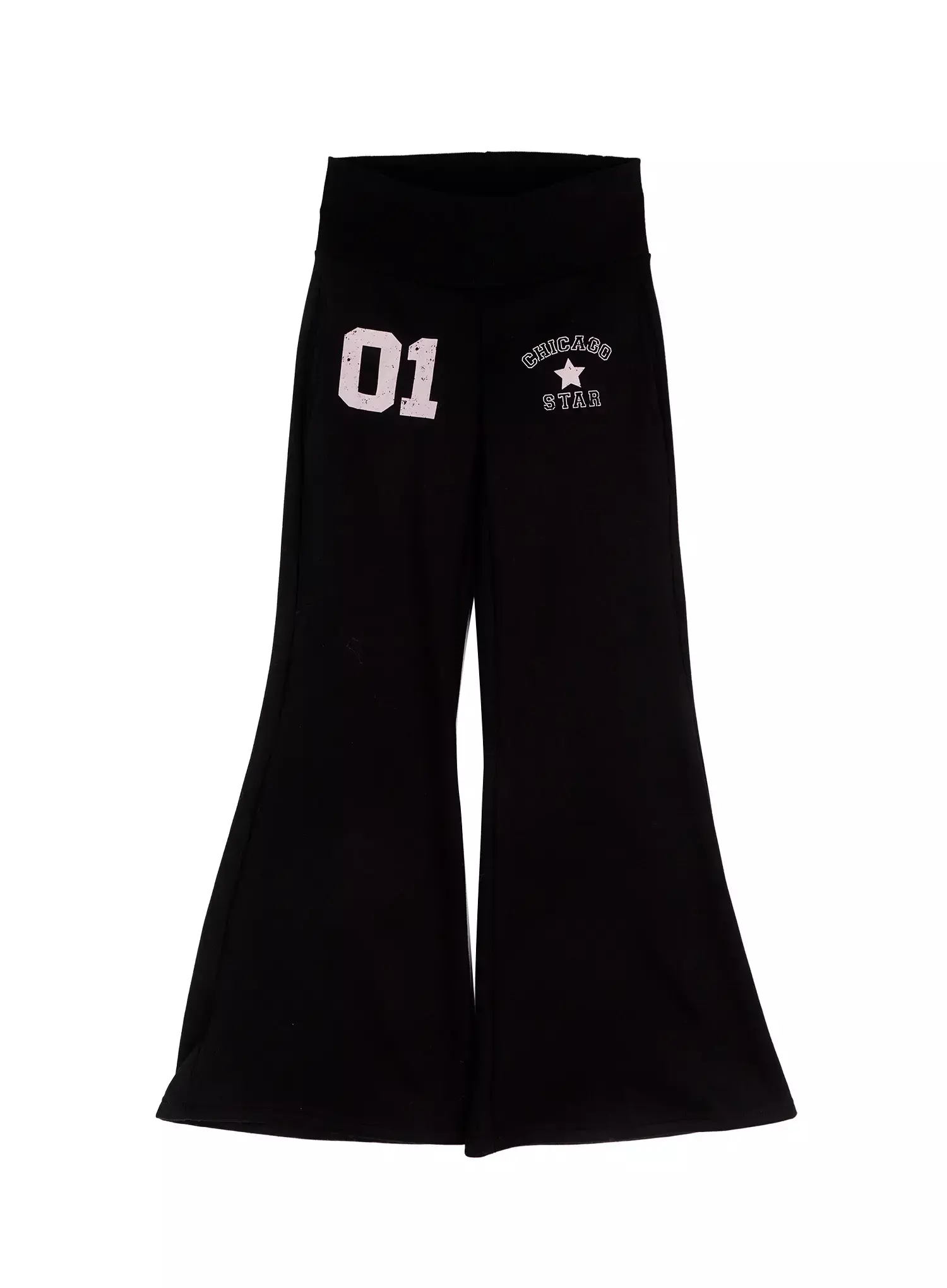 Graphic Bootcut Pants IN528 - Image 14