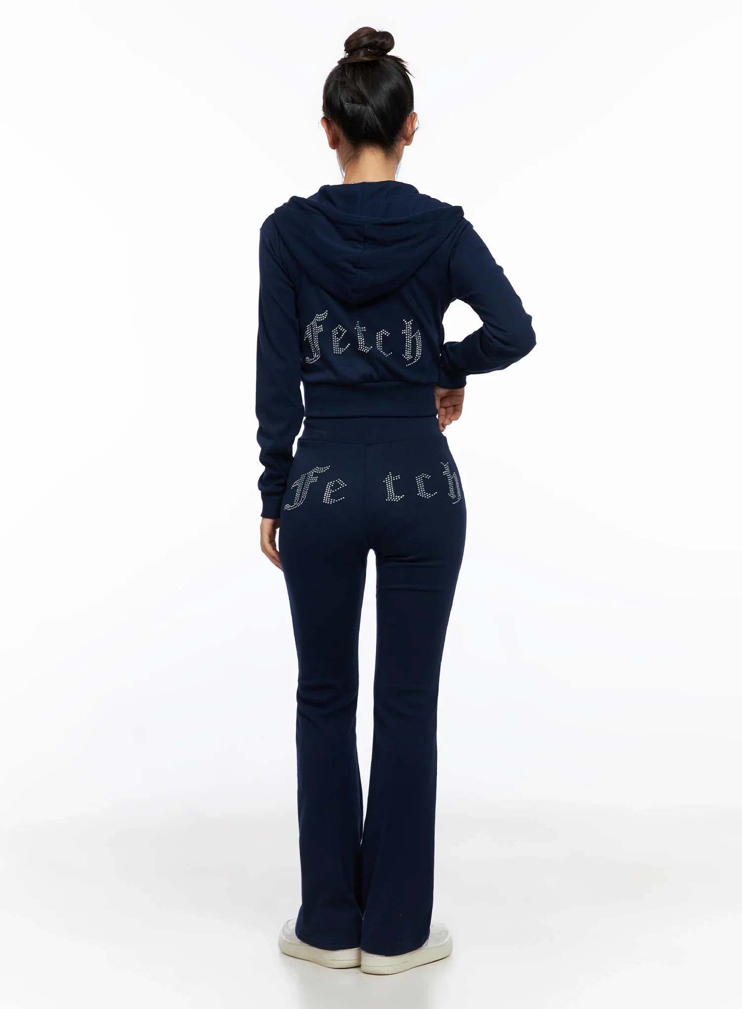 Graphic Bootcut Sweatpants CO515 - Image 8