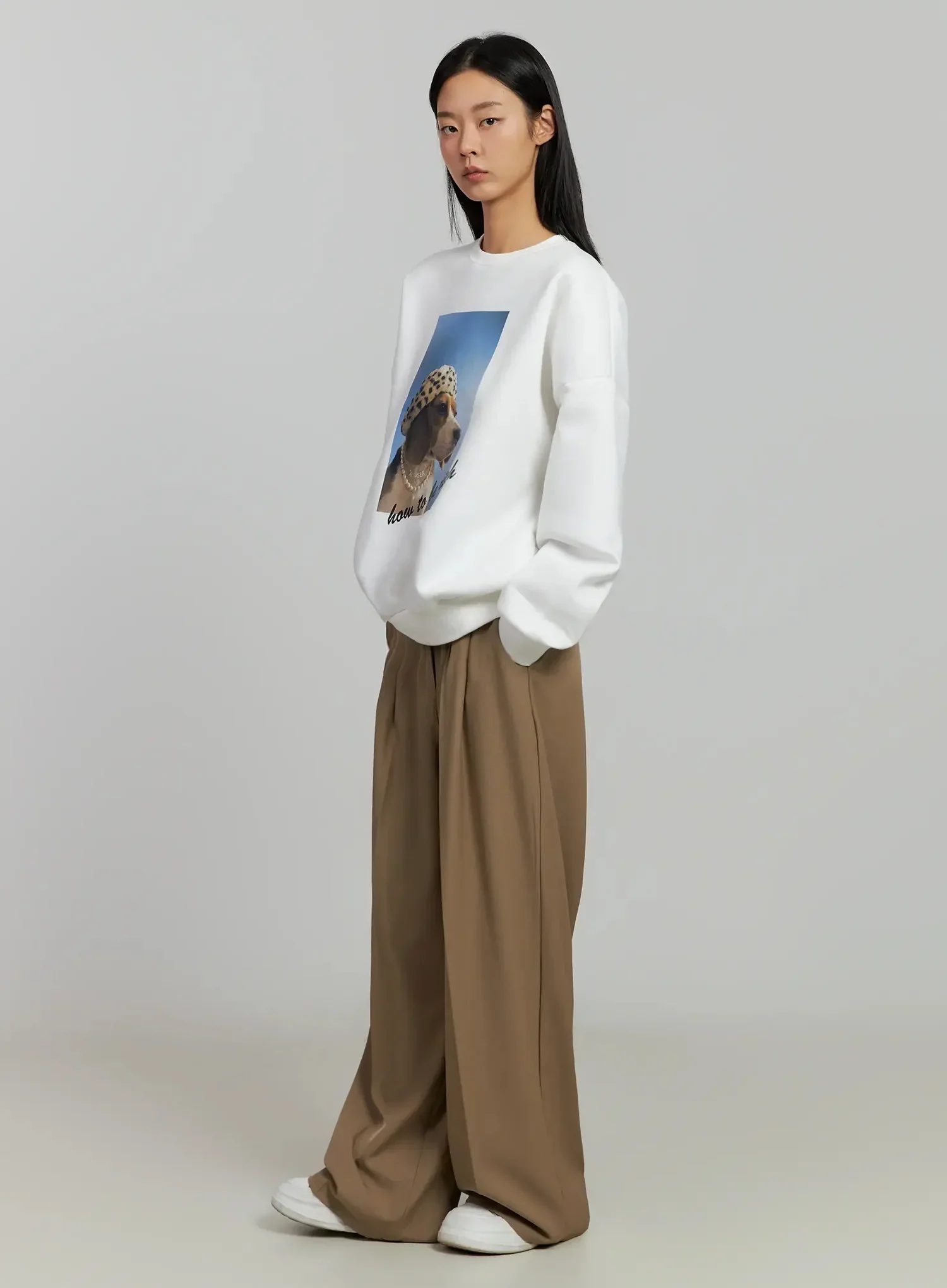 Graphic Fleece Sweatshirt IJ505 - Image 12