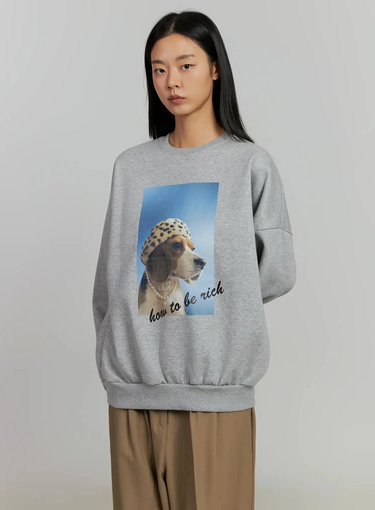 Graphic Fleece Sweatshirt IJ505 - Image 16