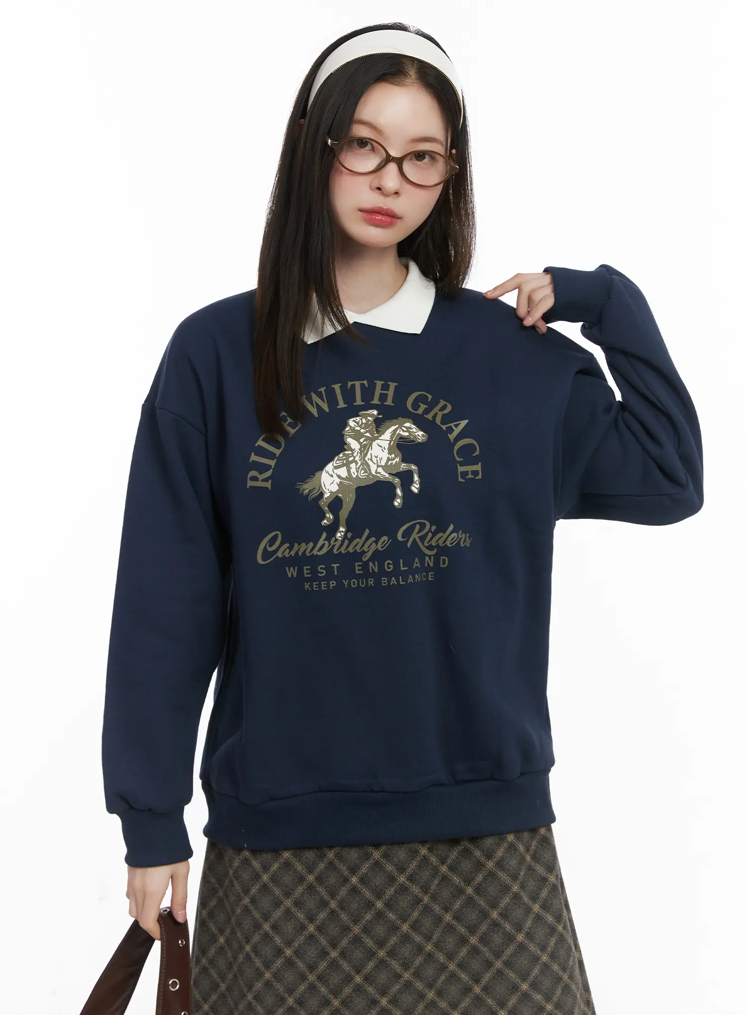 Graphic Fleeced Sweatshirt CJ506