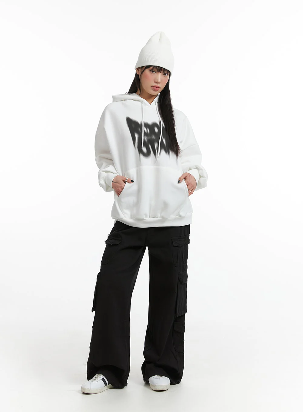 Graphic Hoodie Sweatshirt IJ410 - Image 2
