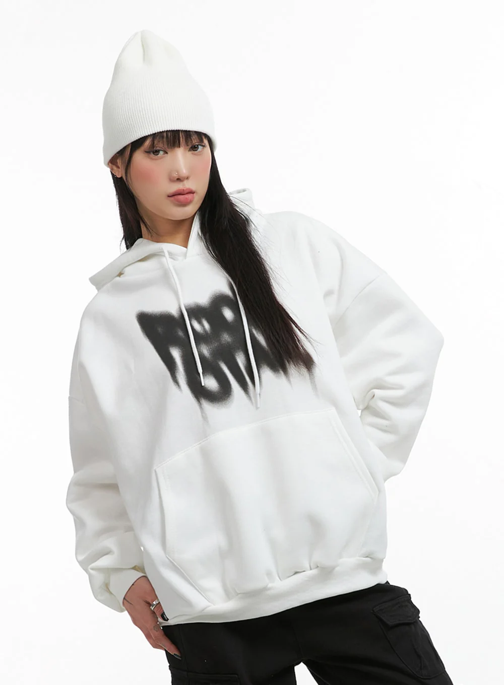 Graphic Hoodie Sweatshirt IJ410 - Image 3