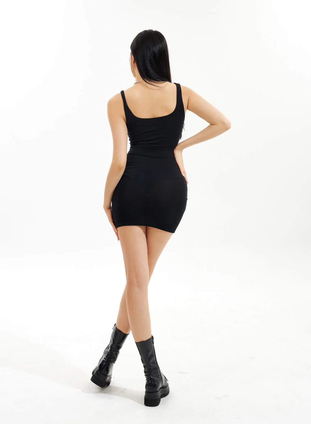 Graphic Mini Dress IU312 - Image 12