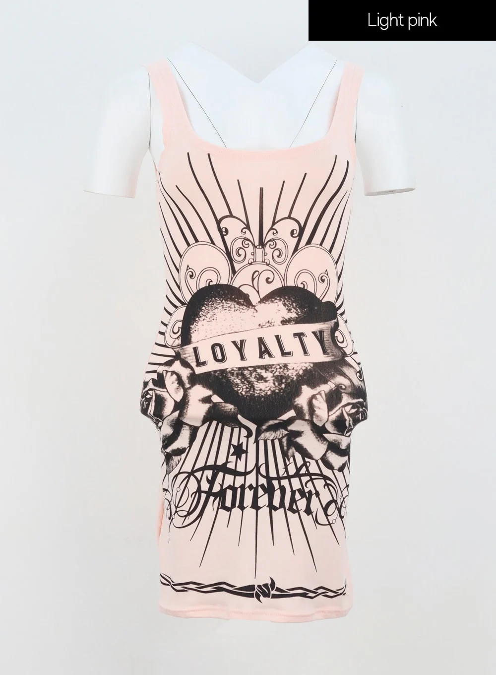 Graphic Mini Dress IU312 - Image 14