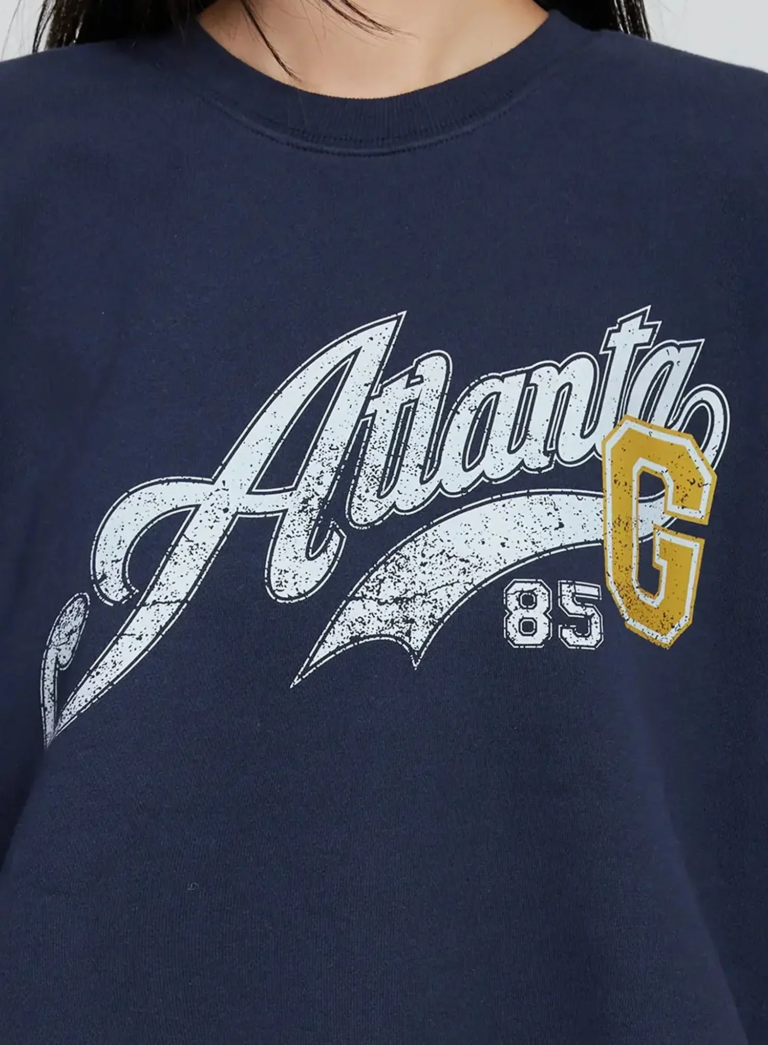 Graphic Oversized Crewneck IO530 - Image 3
