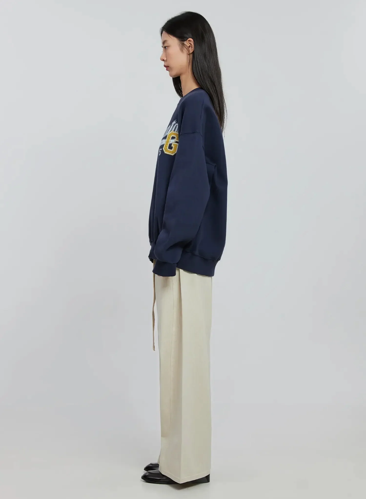 Graphic Oversized Crewneck IO530 - Image 9