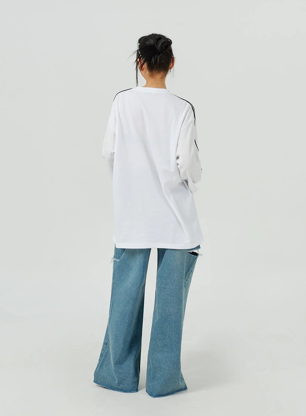 Graphic Oversized Top Unisex CM313 - Image 13
