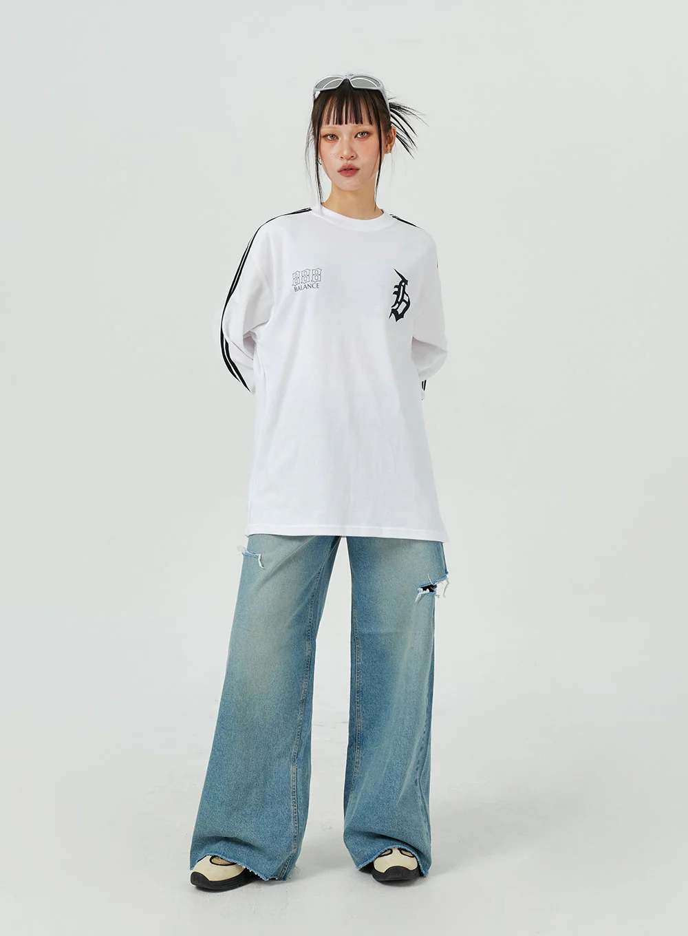 Graphic Oversized Top Unisex CM313 - Image 5