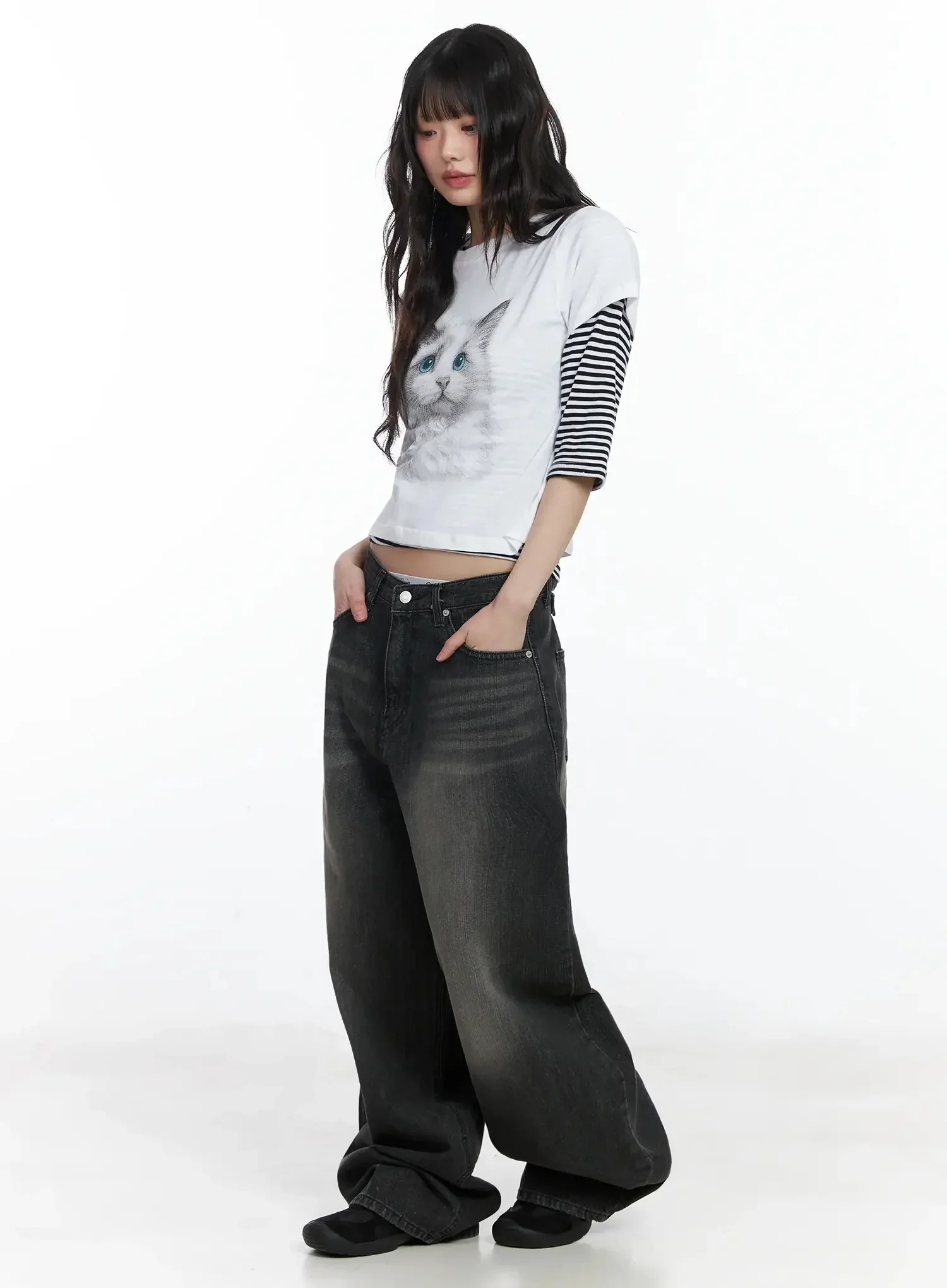 Graphic Print Tee IF505 - Image 12
