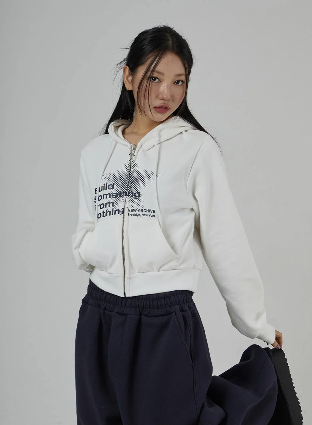 Graphic Zipper Hoodie CD27 - Image 5