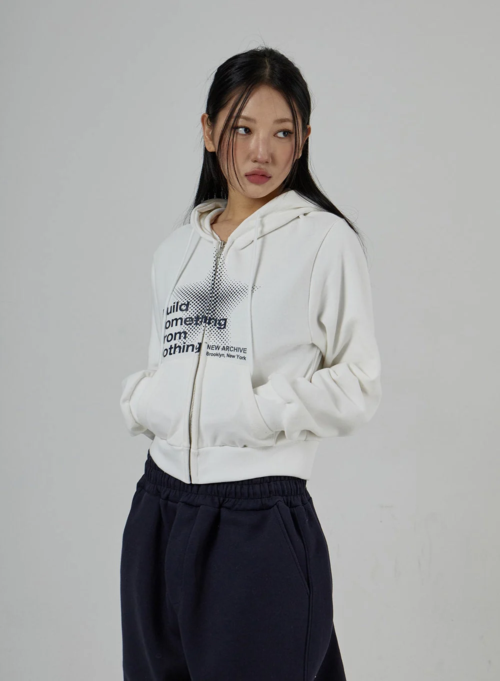Graphic Zipper Hoodie CD27 - Image 9
