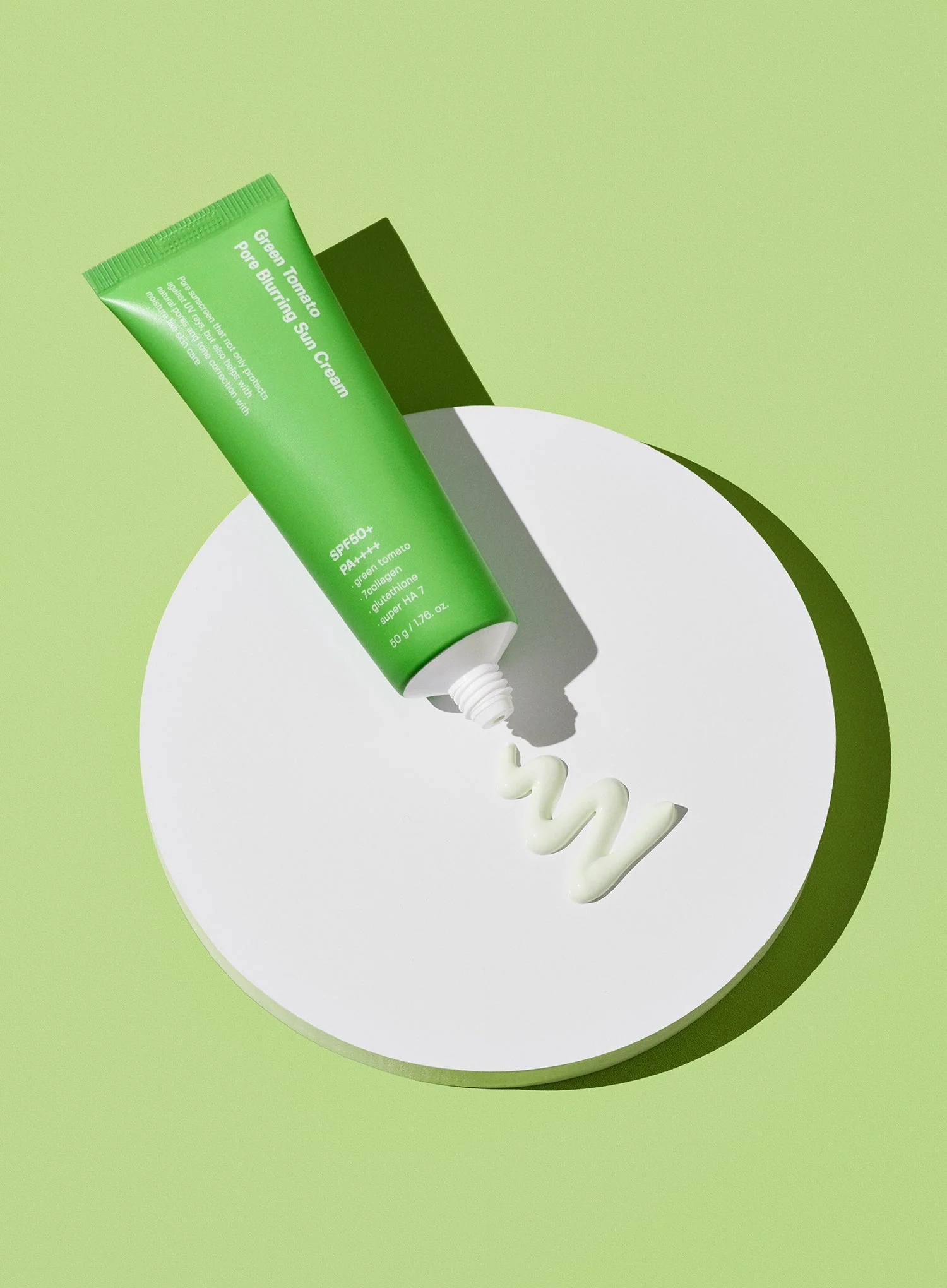 Green Tomato Pore Blurring Sun Cream (SPF50+ PA++++) (50g) - Image 8