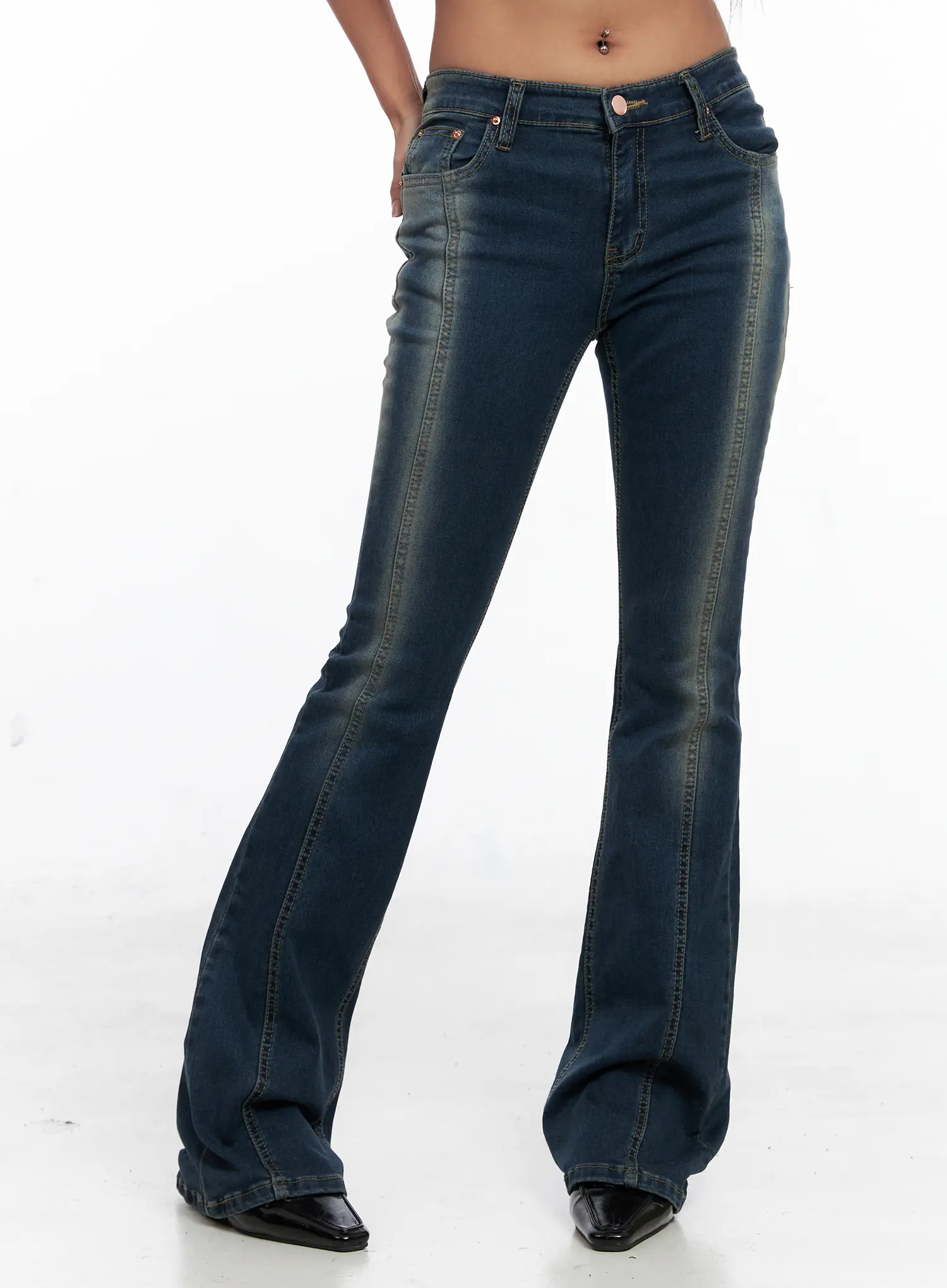 Hadlee Sleek Stretch Boot-Cut Denim CS522 - Image 2