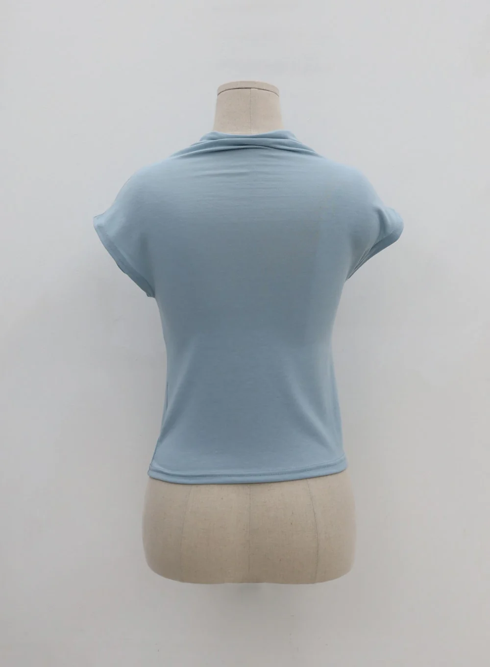 Half Neck Sleeveless T-Shirt IU26 - Image 15