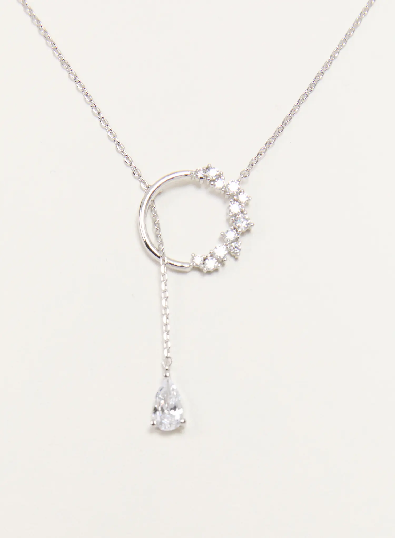 Halo Cross Necklace IS517 - Image 6
