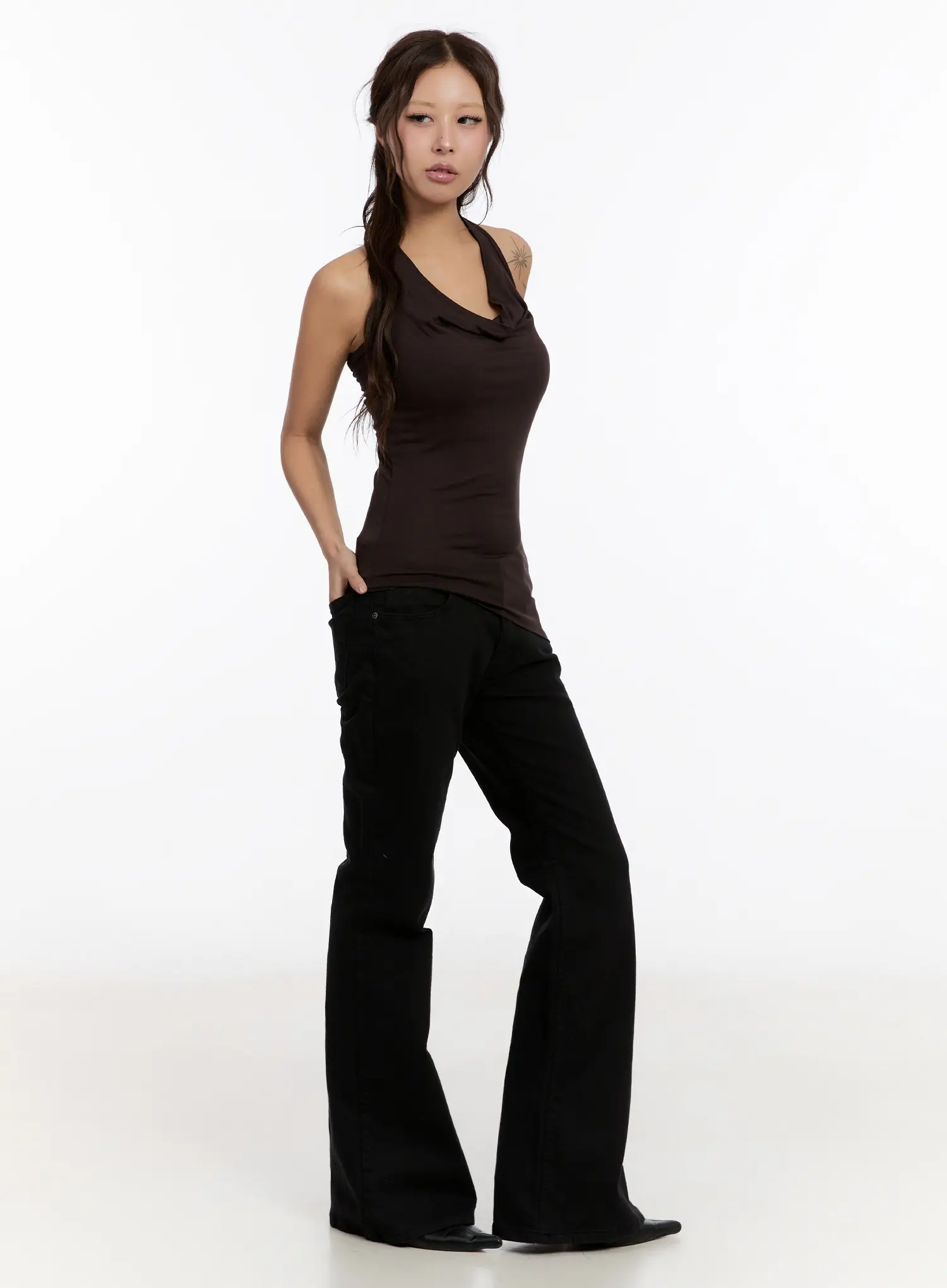Halter Neck Sleeveless Top CN527 - Image 5