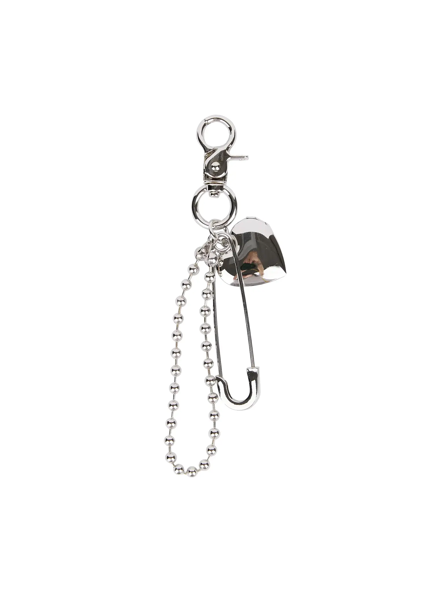 Heart Clip Keychain Charm IS516 - Image 4