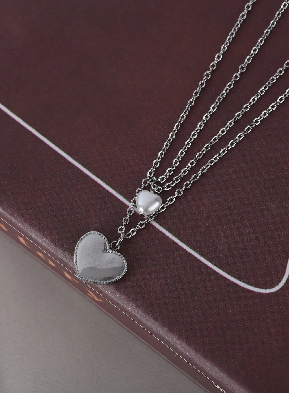 Hearts Necklace IL405 - Image 2