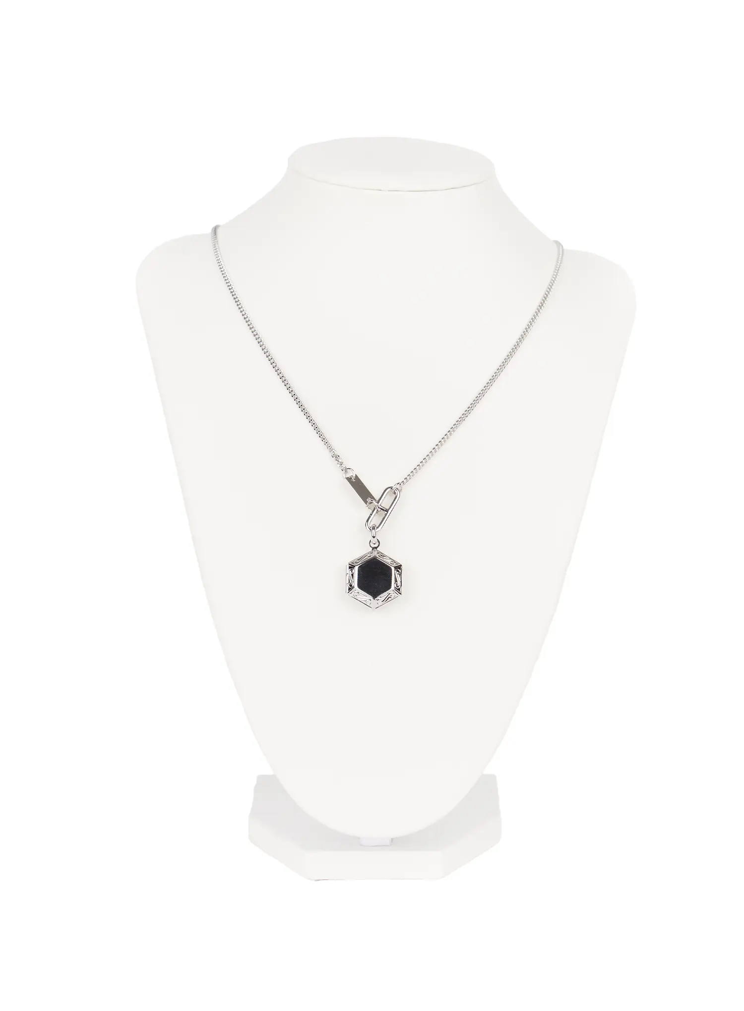 Hexagon Pendant Necklace CD530 - Image 5