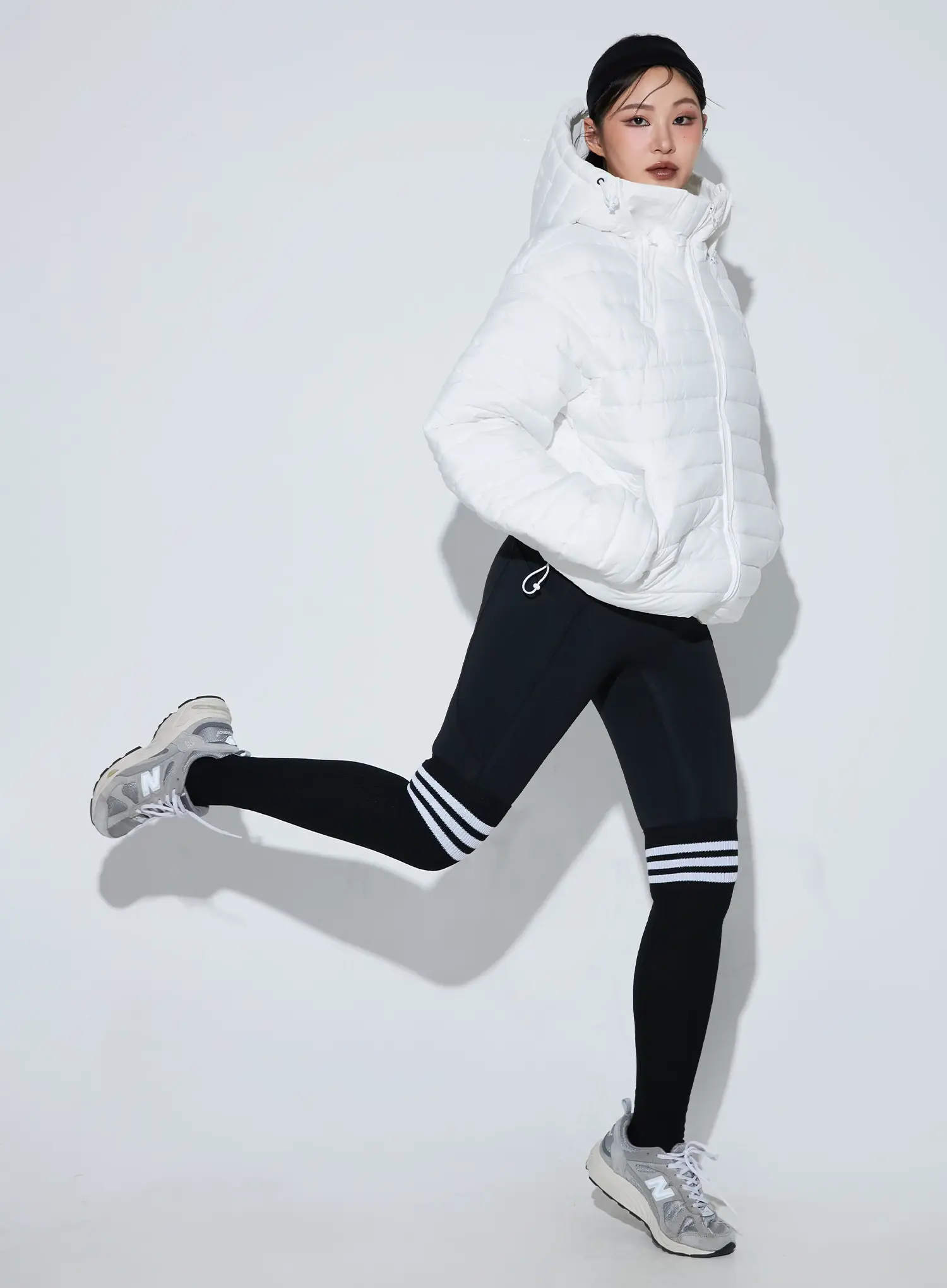 High-Waist Active Pocket Leggings (Black) IO517 - Image 3