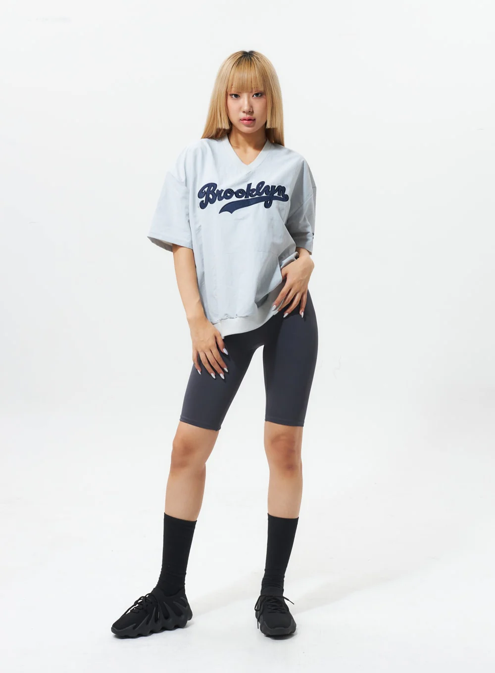 High Waist Biker Leggings IL314 - Image 5