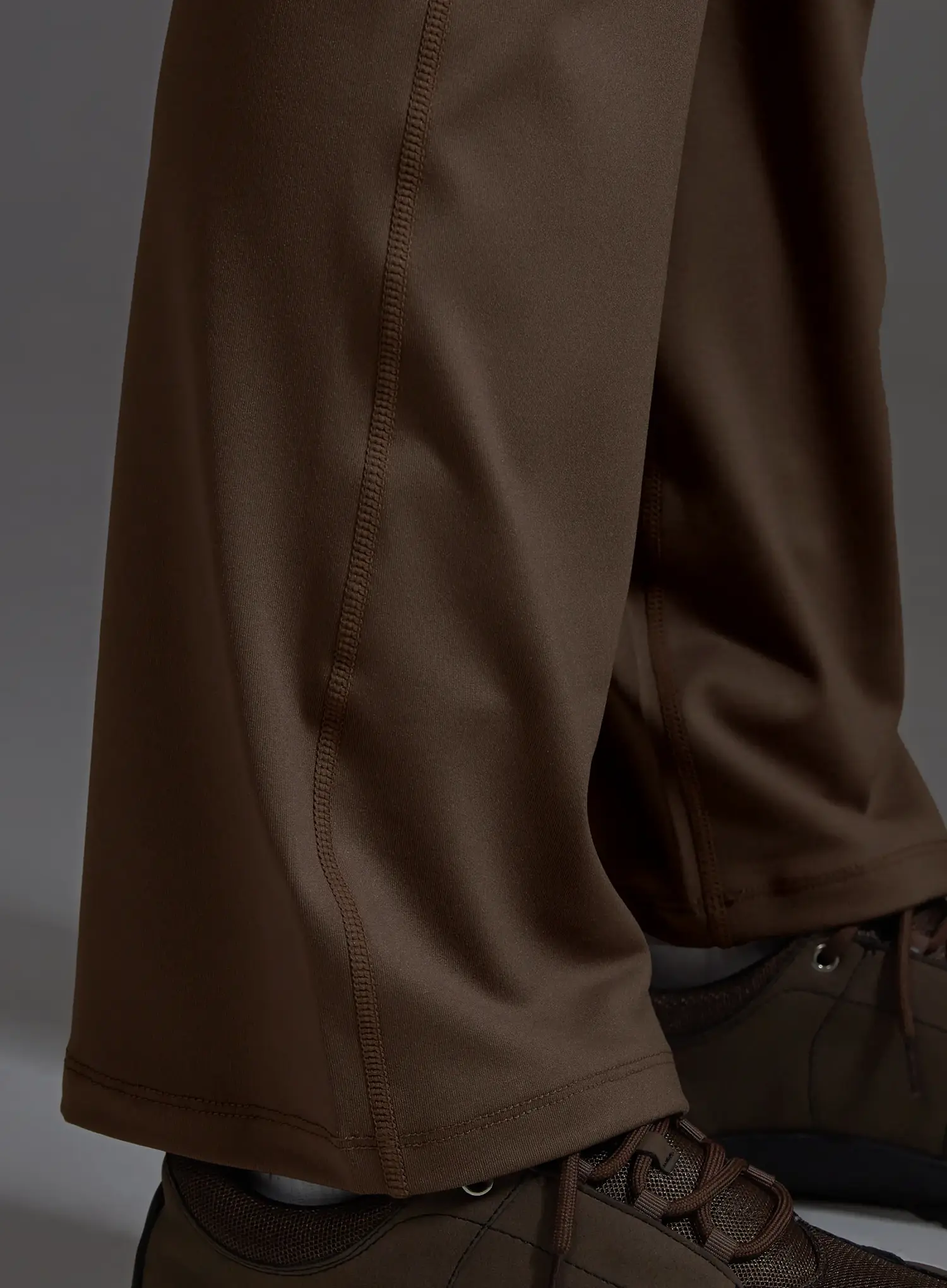 High-Waist Bootcut Flare Leggings (Brown) IO517 - Image 7