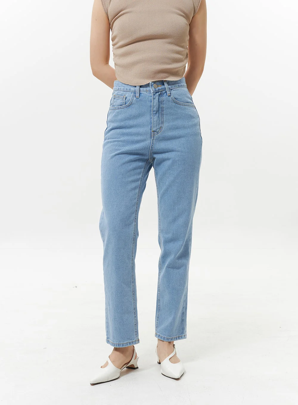 High Waist Jeans OY330 - Image 5